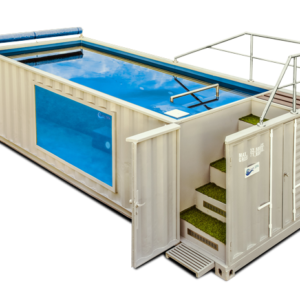 Piscina contenedor panorámica de 6,05 x 2,44m