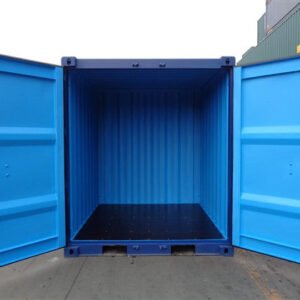 Contenedor marítimo 10 pies hc nuevo Azul